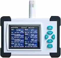 Air Quality Monitor,7-in-1 Air Detector,Tester for Carbon